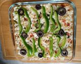 A picture of step 7 of Capsicum Lasagna In Air Fryer.
