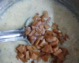 A picture of step 3 of Fruit custard.