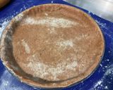 Une image de l'étape 4 de Tarte poires, chocolat, vanille (pâte brisée au chocolat).
