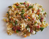 Foto del paso 4 de la receta: Arroz salteado al pimentón con verduras y jamón