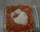 Foto del paso 3 de la receta Un delicioso pastel de calabacín revuelto con patatas y pescada