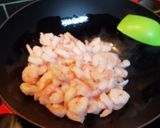 A picture of step 2 of Pineapple and Ginger Prawn.