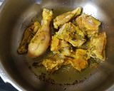 A picture of step 1 of Chicken Dilkhush.