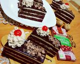 صورة لخطوة 3 من وصفة لي طرونش باتيسري بذوق القهوة 🍰😋