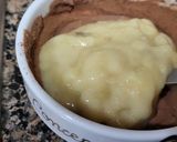 Foto del paso 4 de la receta Postre de cacao y plátano con pistachos