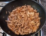 Tokány ceruzababbal és rizzsel recept fázis 2 fotója