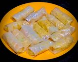 Hình bước làm 2 của món Chả Giò Tôm Đậu Hũ