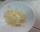 A picture of step 4 of Loaded chapati 'tacos'.