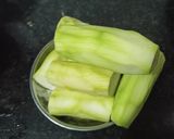 A picture of step 1 of Lauki Halwa (Bottle gourd Halwa).