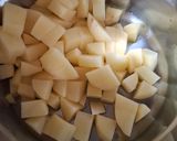 Foto del paso 1 de la receta: Crema de poro y papa fácil