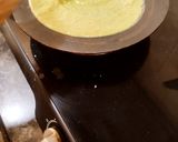 A picture of step 4 of Green moong Dosa.