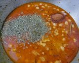 A picture of step 8 of Chole Bhature.