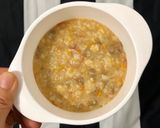 Foto langkah ke 7 dari resep Mpasi 8 bulan(Nasi, kacang hijau, wortel, tomat, hati ayam).