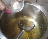 A picture of step 7 of Balushahi (Traditional Indian Sweet).