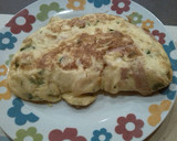 Foto del paso 5 de la receta: Tortilla de jamón york y queso