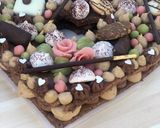 Une image de l'étape 13 de Cœur chocolat / praliné.