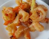 Hình bước làm 2 của món Gỏi măng, tôm