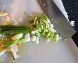 A picture of step 3 of Economical Crunchy spicy vinegrette veg salad.