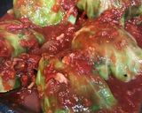 Foto del paso 3 de la receta: Paquetitos de repollo rellenos con vegetales