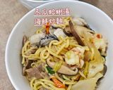 海鮮炒麵＆冬瓜蛤蜊湯的食譜步驟5照片