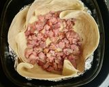 A picture of step 6 of Air fried gourmet quiche.