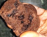 A picture of step 4 of Choco Chips Muffins no egg no butter no milkmaid.