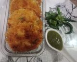 A picture of step 10 of Crispy aloo tikki.