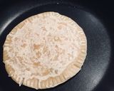 A picture of step 4 of Pizza Paratha.