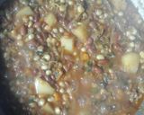 A picture of step 5 of Githeri with vagetables #localfoodcontest_mombasa.