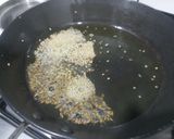 A picture of step 1 of Maggi masala cauliflower wrap.