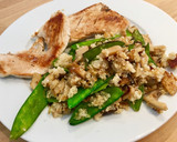 Foto del paso 4 de la receta: Salteado de quinoa con boletus y tirabeques