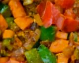 A picture of step 5 of Stuffed Moong Dal Wrap - Veggie & Paneer Stuffed Moong Dal Wrap.
