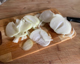 Foto del passaggio 1 della ricetta Straccetti di pollo con zucchine