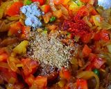 A picture of step 4 of Masala Soya Chunk.