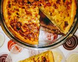 Foto del paso 13 de la receta: Tarta de puerro, cebolla y queso