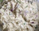 A picture of step 1 of Cabbage Vada.