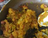 A picture of step 2 of Samosa made with wheat flour.