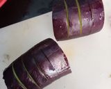 Foto langkah ke 1 dari resep Terong Bungkus Tahu Saus Tiram.