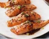 Sweet salmon fillets