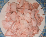 Foto del paso 5 de la receta: Lasaña de salmón y espinacas sobre emulsión de calabacín