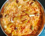 A picture of step 4 of Gajar ki kheer.