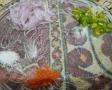 A picture of step 1 of Andy wala pratha.