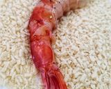 Foto del paso 1 de la receta: Crujiente de langostinos con mayonesa japonesa
