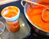 Fügedzsem őszibarackkal recept fázis 3 fotója