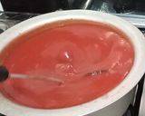 A picture of step 2 of Chilli Garlic Sauce.