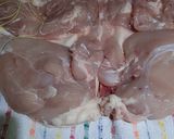 Foto del paso 2 de la receta: Arrollado de pollo súper star