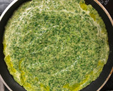 Foto del paso 6 de la receta: Tortilla de alcachofas y espinacas