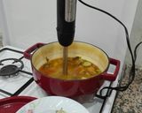 A picture of step 3 of Vegetable Soup.