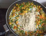 A picture of step 7 of Corn Veg Supreme.