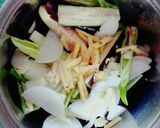 A picture of step 3 of Pickled Eggplant.